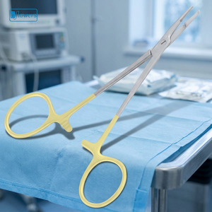 Portaagujas Olsen Hegar TC, Pinzas Manuales de Acero para Hemostasia con Certificación CE - Product Image 4