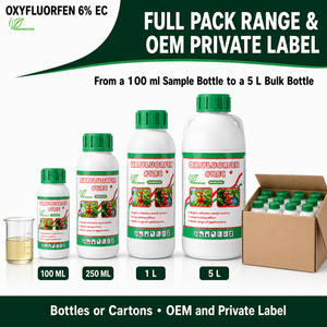 GREENRIVER Oxyfluorfen 6% EC erbicida per il controllo delle infestanti in cipolle, aglio e ortaggi - Product Image 5