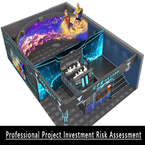 Bay rạp chiếu phim 5D/7D/9D thông minh metaverse VR hệ thống tùy chỉnh bằng mắt thường <span class=keywords><strong>3D</strong></span> Simulator cho các trường học trong nhà mới thực tế ảo - Product Image 5