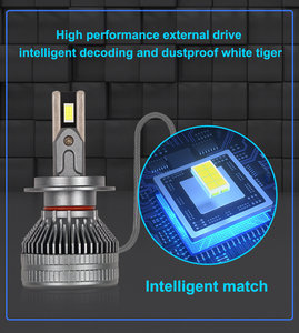 สว่างมาก10000ลูเมน110วัตต์ H4 H7อัตโนมัติ H11รถยนต์9005 H7ไฟหน้ารถ - Product Image 2