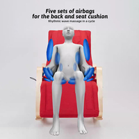 Fauteuil inclinable de massage moderne pour salon avec logo personnalisé Application du corps