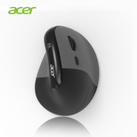 Ratón Inalámbrico Ergonómico Vertical Acer OMR217, Modo Dual, Pantalla Digital de Energía, DPI Ajustable y Recargable para Portátiles Windows