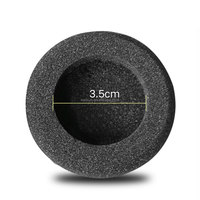 Harga Pabrik Pengganti Bantalan Telinga Busa Bantalan Telinga Earpad untuk Plantronics H51/61/91 Headset Headphone.