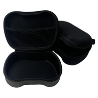 Étui de rangement portable et résistant à l'eau en EVA, durable et écologique, avec fermeture éclair et absorption des chocs, pour manette de jeu, appareil photo numérique