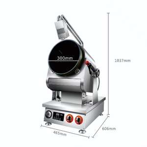 Machine à <span class=keywords><strong>wok</strong></span> multifonctionnelle Semikron pour cuisson rapide en friture, en acier inoxydable, avec flamme supérieure personnalisée - Product Image 3