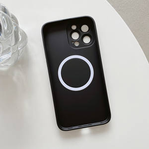 Guscio morbido <span class=keywords><strong>laccato</strong></span> metallico resistente per custodia iPhone non tossico Cover del telefono cellulare - Product Image 1