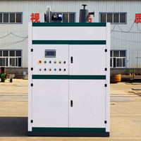 Chauffe-huile thermique horizontal à tubes d'eau entièrement automatique, à gaz naturel liquéfié (GNL) et au mazout, en acier inoxydable, pour usage industriel, fonctionnement autonome