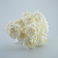 Bunga Kertas Sola Aroma Peony Buatan Tangan Ukuran 4.5cm 5cm 6cm