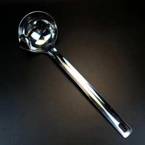 Cuillère séparatrice d'huile en acier inoxydable 304, louche à soupe, ustensile de cuisine, compatible lave-vaisselle - Product Image 2