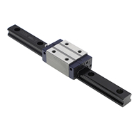 Rail de guidage linéaire pour machine CNC 20mm 25mm 30mm, haute précision, haute vitesse, en acier à roulement, marque CSK, avec bloc linéaire, support OEM