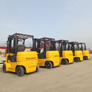 बिक्री के लिए सस्ते फोर्कलिफ्ट एक मोटर सभी इलाक़े बैटरी कंटेनर इलेक्ट्रिक फोर्कलिफ्ट ट्रक - Product Image 4