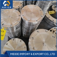 Bouchon d'extrémité de tuyau en acier inoxydable 304 316L à bride aveugle RF FF MFM, DN15-DN1200, pour isolation de pipeline industriel
