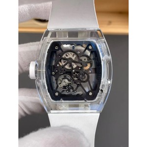 Montre de luxe et élégante pour homme, avec tourbillon en cristal de saphir, étanche, design squeletté, sport et affaires. - Product Image 4