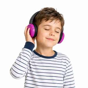 Auriculares inalámbricos Bluetooth 5,3 para niños, auriculares con cancelación activa de ruido, seguros, con sonido HiFi, para niños y niñas, para viajes escolares - Product Image 2