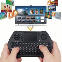 Clavier sans fil mini 2,4G MT10 russe anglais QWERTY avec pavé tactile pour Android TV Box Notebook