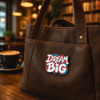 Promotion : Broches en émail souple et dur, artisanat métallique en gros, pour la décoration de vêtements, chapeaux et t-shirts, broches personnalisées avec LOGO, épingles de revers positives