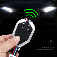 Accessoires auto en alliage de zinc métal clé de voiture support de boîtier de couverture à distance adapté pour Changan Deepal