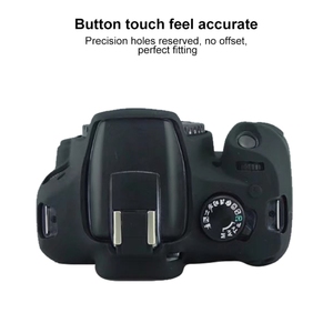 Étui de protection en silicone souple de qualité supérieure en silicone naturel pour <span class=keywords><strong>Canon</strong></span> EOS <span class=keywords><strong>2000D</strong></span> - Product Image 5