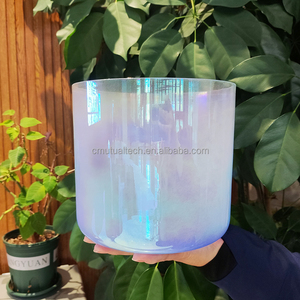 ขันคริสตัลควอตซ์คอสมิกสำหรับการบำบัดด้วยเสียง ความถี่ 432Hz/440Hz ควอตซ์บริสุทธิ์ 99.99% ดีไซน์โปร่งใส - Product Image 3