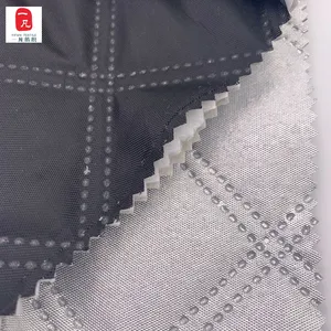 Aluminium film compound hot air cotton Oxford cloth three in one ultrasonic pressing fabric