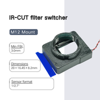 Commutateur de filtre IR-CUT, montage M12, 20x16.45x8.2mm, HD, jour-nuit, réseaux RFI LC-RC pour module de caméra 1/2.7 pouces