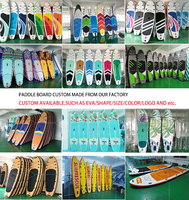 Fabricant professionnel CE Certificat Gonflable EVA Foam Pad Paddle Boards pour Yoga Water