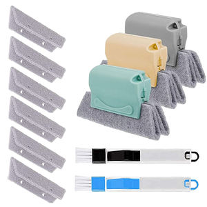 Kit de Limpieza Ergonómico para Ventanas, Paño de Fregado Grueso, Cepillo con Agarre Cómodo para Cocina, Estufa y Fregadero - Product Image 1