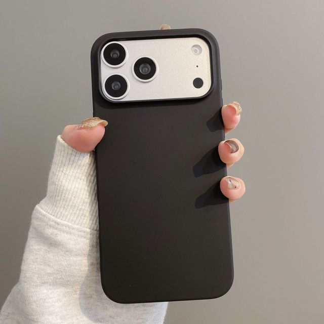 Slim Fit Silicone TPU Rubber Soft Bumper Phone Case for iPhone 17 Pro Max 16 15 14 13 12 11