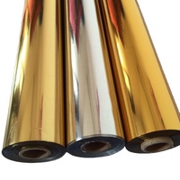 Vente en gros en usine Premium or ruban transfert thermique rouleau Jumbo pour moulures de cadre