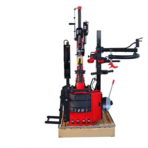 HOWANN Changeur de pneus entièrement automatique à double bras d'assistance pour le montage et le démontage des pneus de voitures particulières, moteur 0,75 kW, pression 8-10 bars - Product Image 1