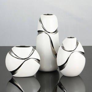 <span class=keywords><strong>Vase</strong></span> à fleurs en céramique glacée en forme de <span class=keywords><strong>boule</strong></span>, décoration de mariage, pour la maison, artisanat personnalisé, 1 pièce - Product Image 5