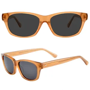 2023 New Arrival Multicolored Fashionable Sunglasses Acetate Square Sun Glasses Polarized Sunglasses For Women Men