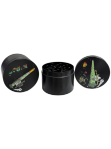 Round Zinc Alloy Manual Modern <b>Herb</b> <b>Grinder</b> 50mm with Full Printed Art Design for Accessory - Product Image 4