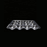 Barquette en plastique PET transparente de forme rectangulaire, marque TIANCHOU, pour l'emballage d'aliments, de gâteaux, de bonbons et de chocolat