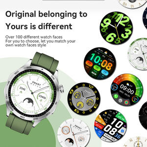 Reloj Inteligente para Hombre AM24 con Pantalla AMOLED de 1.43 Pulgadas, Correa de Silicona, Reloj Deportivo con Funciones de Notificaciones y Masaje - Product Image 4