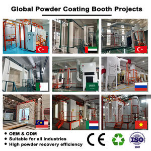 Equipo de Recubrimiento de Metal con Ciclón Electrostático y Recubrimiento UV Industrial Automatizado Personalizado, Máquina de Recubrimiento en Polvo - Product Image 4
