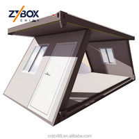 Maisons modulaires préfabriquées de luxe ZYBOX, assemblables, modernes, détachables, portables, 10 pieds, 20 pieds, 40 pieds, en kit, type conteneur