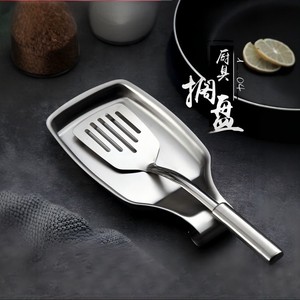 Stainless Steel Spatula Tray 304 <b>Kitchen</b> Utensil Holder Multi Function Storage <b>Rack</b> for Spoon Ladle Organizer - Product Image 1