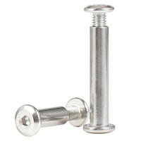 High Quality Fastener 304 Stainless Steel Flat Head Inner Hexagon Screw M8*12 Thread Locking Full Thread Machine Screw