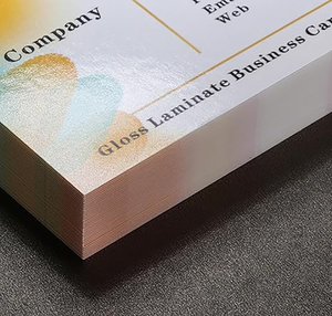 Carte nominative de luxe en métal argenté pressé à chaud de luxe papier cuivré étanche durable et ne pourrit pas facilement - Product Image 2