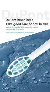 Brosse à dents sonique à poils souples pour adultes, fabricant chinois, nouvelle collection 2023, brosse à dents électrique pour le nettoyage des dents