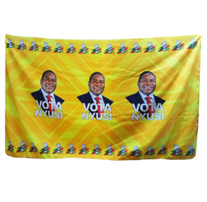 <span class=keywords><strong>Tissu</strong></span> africain <span class=keywords><strong>en</strong></span> wax personnalisé pour campagne électorale, 100 % polyester, pour élection présidentielle, <span class=keywords><strong>pagne</strong></span>, foulard, chitenge, enveloppe de chitenge, vente <span class=keywords><strong>en</strong></span> gros - Product Image 1