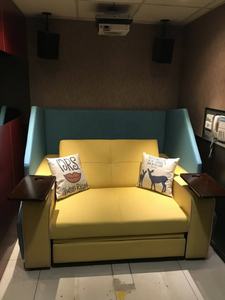 Sofá <span class=keywords><strong>cama</strong></span> de <span class=keywords><strong>cine</strong></span> privado personalizable, nuevo diseño, cuero sintético - Product Image 6