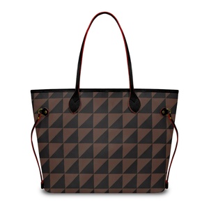 Tas jinjing kulit coklat kebesaran wanita, tas belanja tas tangan Travel dompet genggam untuk wanita dompet dan tas tangan mewah 2024 - Product Image 3