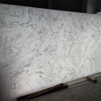 Nuevo Diseño Moderno para Hoteles, Encimera de Piedra Artificial Retroiluminada, Impermeable y Resistente al Fuego, Baldosas para Piso Transtones TA-101, 4 Años de Garantía