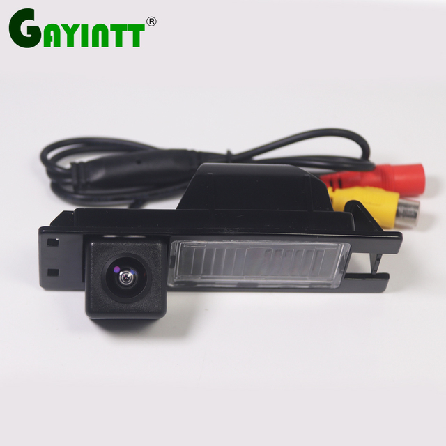 GAYINTT HD AHD 1080P Vehicle Plate Reverse Backup Camera for Chevrolet Buick Fiat Opel Astra H J Corsa D Vectra C Zafira B