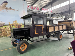 รถยนต์ไฟฟ้าสไตล์เรโทร วินเทจ คลาสสิก HYS รถชมวิวคลาสสิกสำหรับขาย - Product Image 5