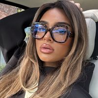 Nouvelles lunettes anti-lumière bleue vintage, monture optique en métal demi-cerclée pour adultes, lunettes rondes orange