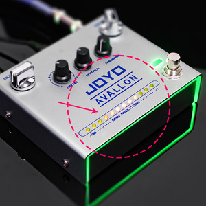 JOYO R-19 AVALLON Pédale d'effet <span class=keywords><strong>compresseur</strong></span> en aluminium pour guitare électrique et basse ajoute un ton unique à votre performance - Product Image 5