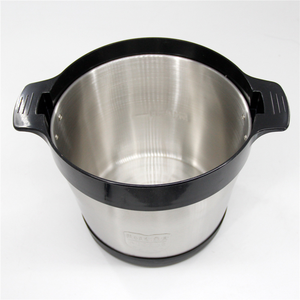 Cresta de plata golpeada 6 litros estilo rey cocina experto Cresta de plata procesador de alimentos 8 litros 10l ñame golpeador máquina - Product Image 5